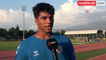 Depremzede sporcu, rekor kırarak Türkiye birincisi oldu