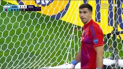 Argentina vs Ecuador penalty shootout highlights