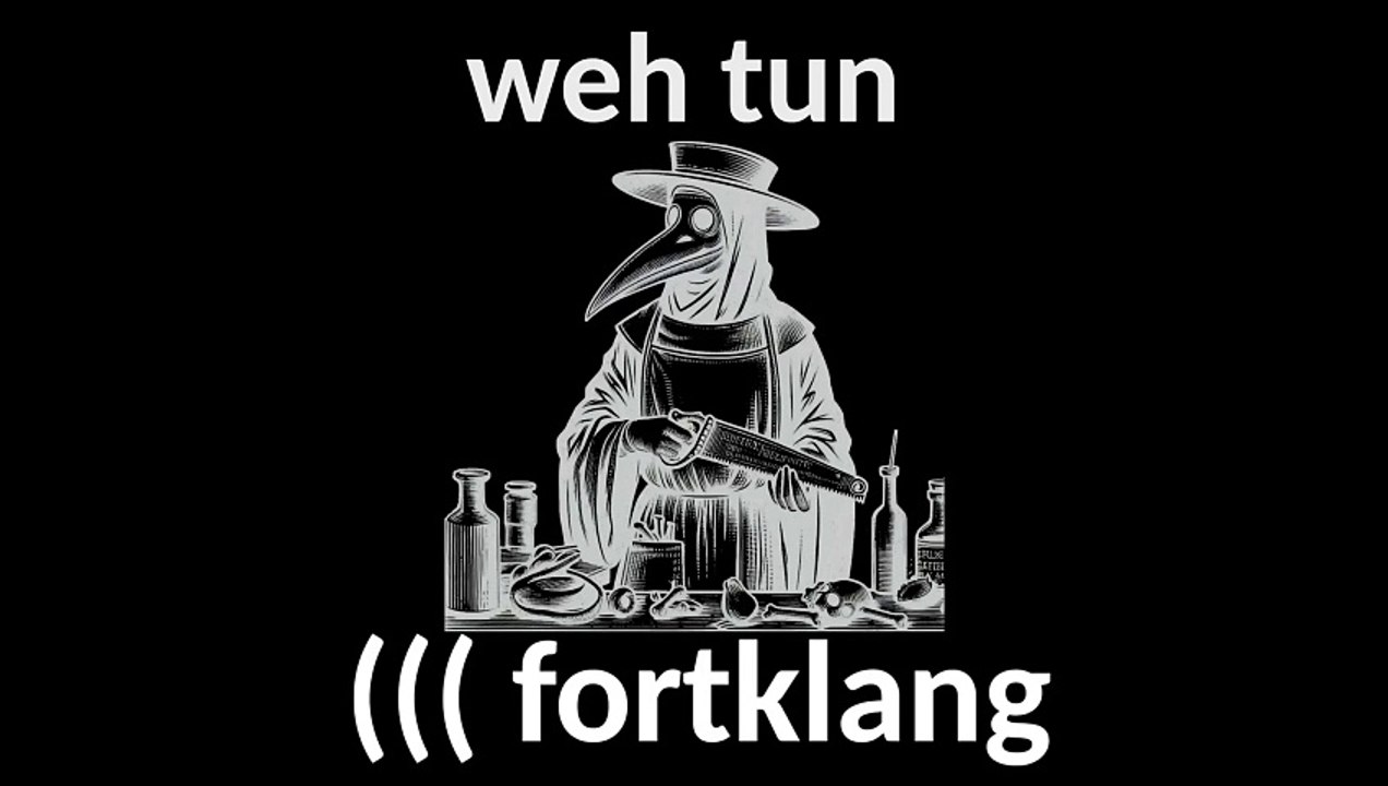 Fortklang - weh tun