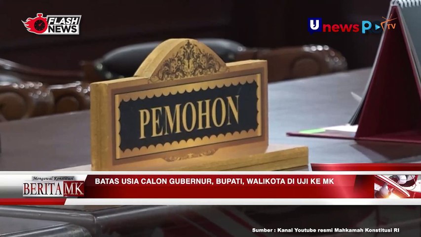 Mahkamah Konstitusi Gelar Sidang Pengujian UU Pemilihan Gubernur, Bupati dan Walikota