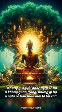 Những gì người khác nghĩ về bạn không quan trọng, những gì bạn nghĩ về bản thân mới là tất cả