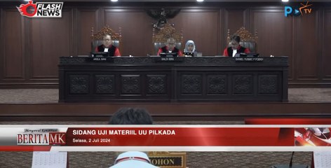 Mahkamah Konstitusi Gelar Sidang Pengujian UU Pemilihan Gubernur, Bupati dan Walikota