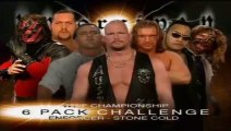WWF Unforgiven 1999 - Triple H vs The Rock vs The British Bulldog vs Kane vs Mankind vs Big Show (6-pack Challenge, WWF Championship)