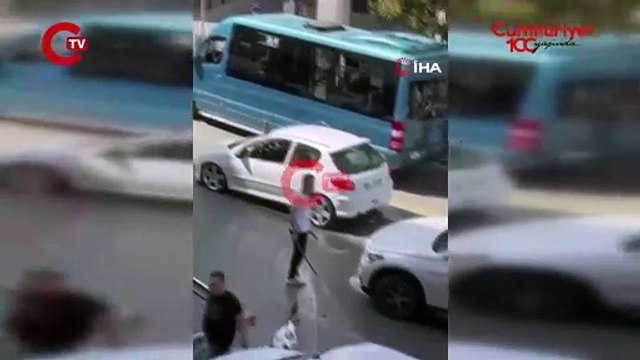 Ümraniye’de samuray kılıçlı maganda trafikte terör estirdi