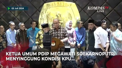 Komentar Megawati soal KPU RI, Mengaku Sedih dan Pusing