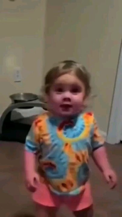 #baby talking funy