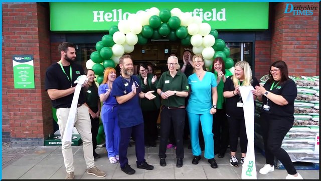 Pets at Home Chesterfield official reopening