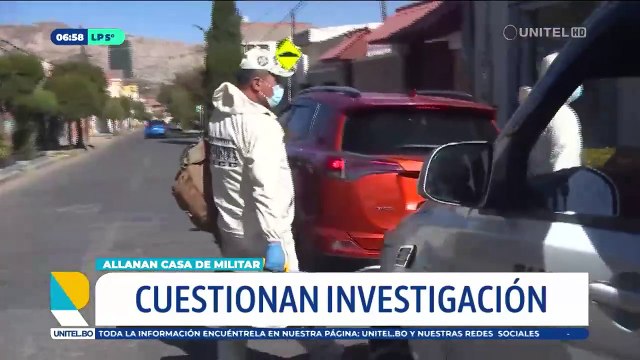 Allanan domicilio equivocado, era de un militar que no participó en la toma de plaza Murillo