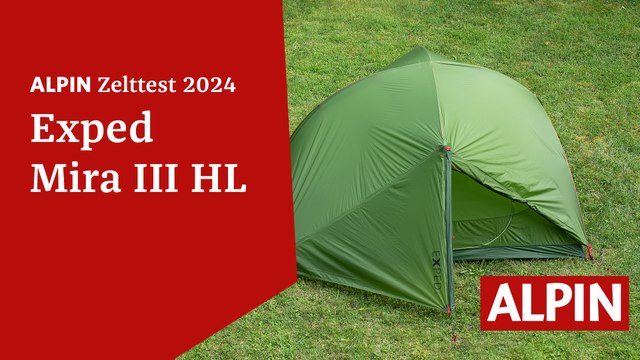 Produkttest Exped Mira III HL | ALPIN - Das Bergmagazin