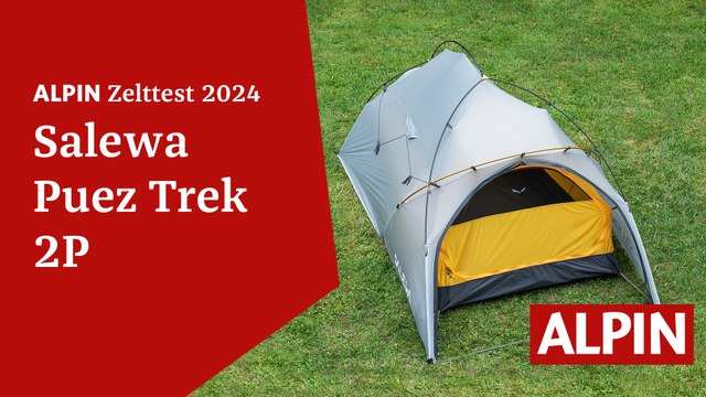 Produkttest Salewa Puez Trek 2P Zelt | ALPIN - Das Bergmagazin