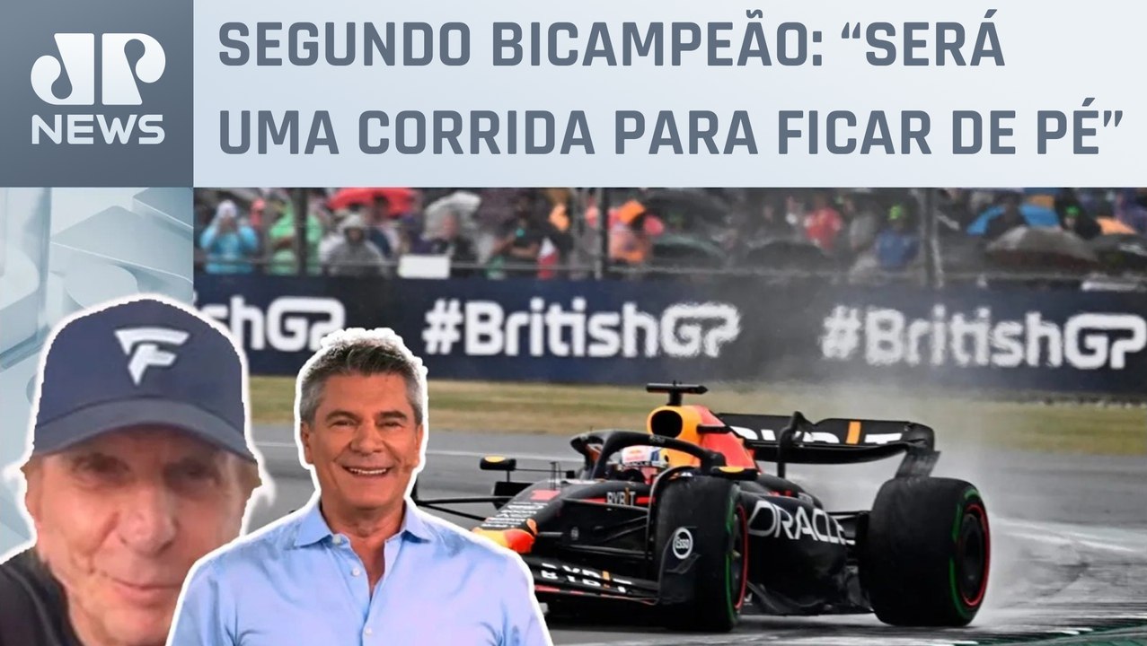 Como deverá ser o GP da Inglaterra de Fórmula 1? Alex Ruffo e Emerson Fittipaldi analisam