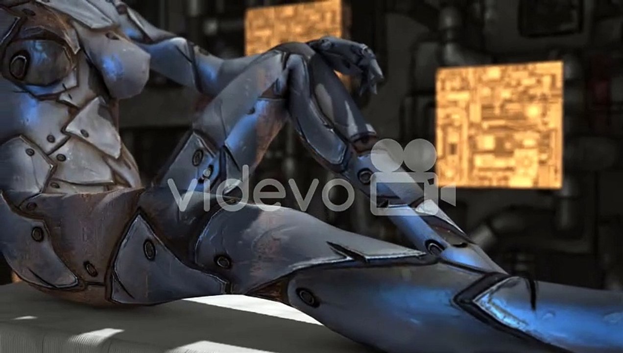 AI Artificial intelligence digital robotic brain deep learning computer machine