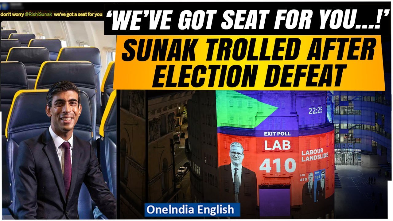 UK Election Results: Airline Roasts Sunak as Starmer’s Victory Signals Political Shake-Up in UK
