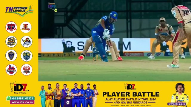 Shriram Capital TNPL 2024 Tamil Nadu Premier League- ID7 Cricket