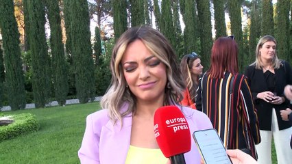 La cantante Merche se enfada cuando le preguntamos por su presencia en la lista de morosos