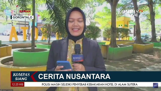 Warga Binaan di Lapas Pohuwato Dilatih Melukis Dari Bahan Serbuk Sabut Kelapa