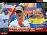 Caracas | Adultos mayores demostraron su amor y alegría al candidato del pueblo Nicolás Maduro