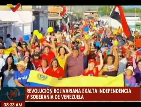 Pueblo venezolano conmemora el 213° aniversario de la Firma del Acta de la Independencia