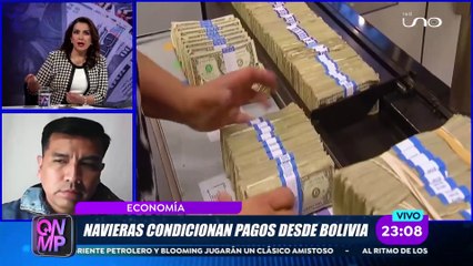 NAVIERAS CONDICIONAN PAGOS DESDE BOLIVIA