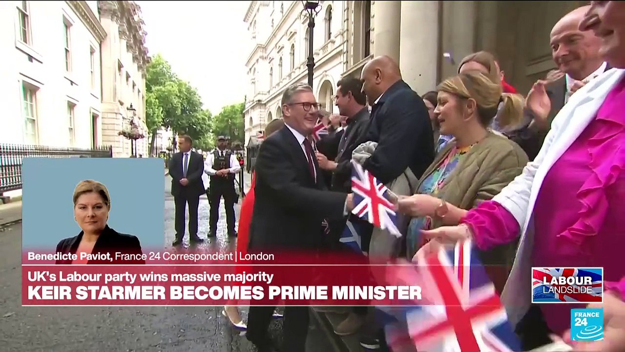 Live: Keir Starmer officially becomes UK new prime minister