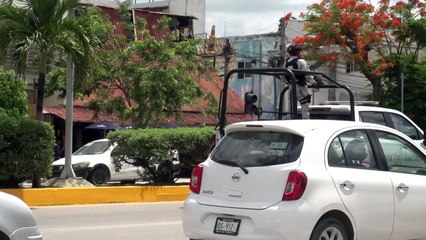 El huracán Beryl toca tierra en México