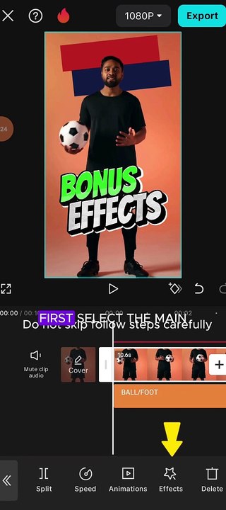Bonus Effects In Capcut | Make Attractive Videos From Mobile Phone | Capcut Video Edits