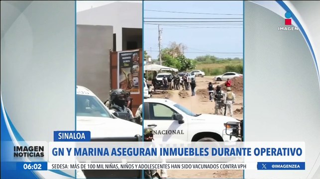 Aseguran seis inmuebles en distintos puntos de Culiacán, Sinaloa