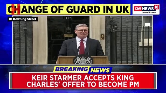 UK Elections Results 2024 | Kier Starmer Becomes The PM of U.K Officially | Labour Party | News18