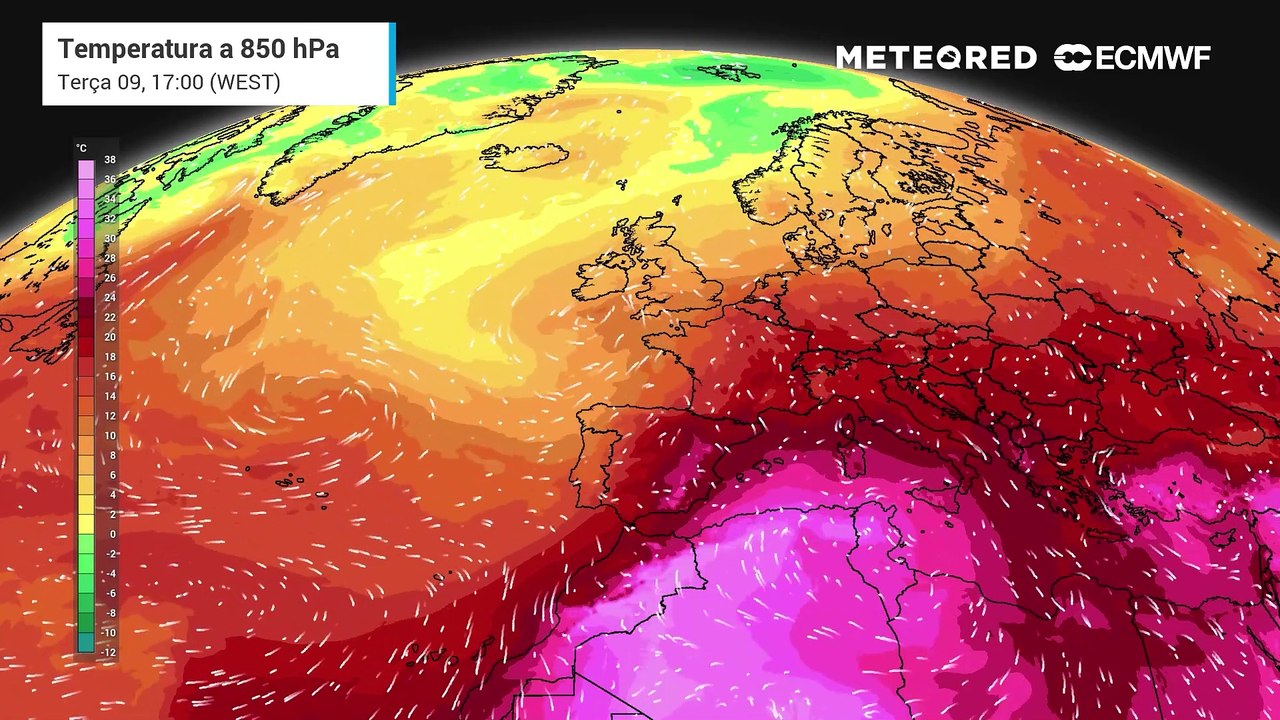 Calor em Portugal dá tréguas. Haverá ameaça de precipitação com trovoada nos próximos dias