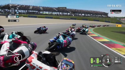 First Lap at Sachsenring