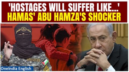 Download Video: 'Expect No Mercy': Hamas' Al-Quds Brigade's Abu Hamza Issues Stark Warning to Israeli Hostages