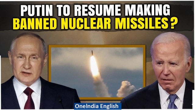 ‘U.S’ Hostile Action’: Putin Signals Production of Banned Missiles As Biden Continues to Arm Ukraine