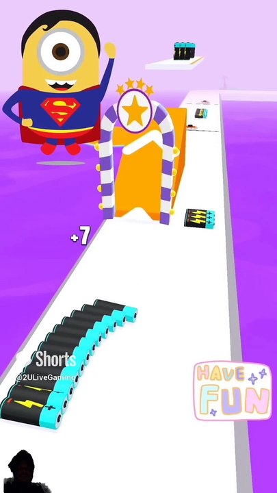 Battery Cell Batteries Racing Gameplay Casual Game #shorts