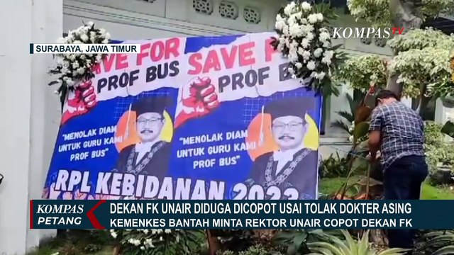 Rektor Unair, M Nasih Irit Bicara Soal Kronologi Pemecatan Dekan Fakultas Kedokteran