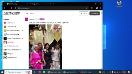 create dailymotion account