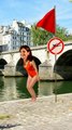 Reportage : Le plongeon d'Anne Hidalgo dans la Seine