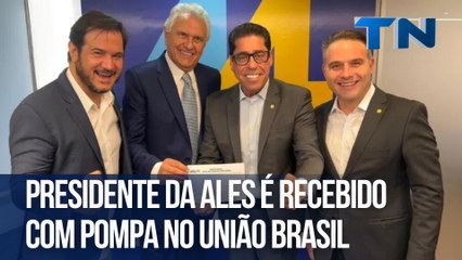 Presidente da Assembleia Legislativa do ES é recebido com pompa no União Brasil | Direto da Redação