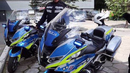 Nowe mundury policyjne dla motocyklistów.