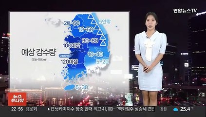 [날씨] 주말 전국 곳곳 장맛비…남부·제주 중심 무더위