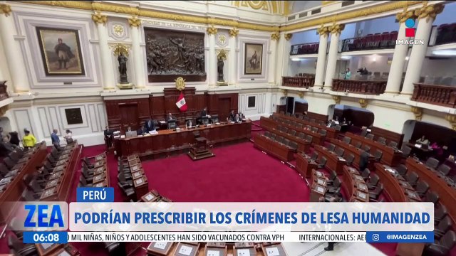 Aprueban proyecto de ley para prescribir los crímenes de lesa humanidad en Perú
