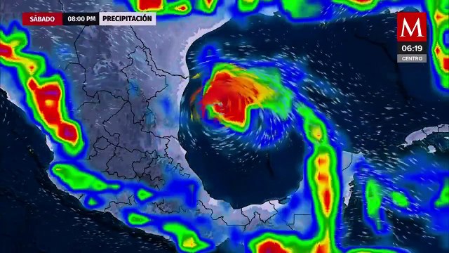 Trayectoria del huracán 'Beryl' en México hoy 05 de julio de 2024, con Nelson Valdez