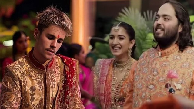 Anant Radhika Ambani Sangeet Ceremony: Justin Bieber Indian Look Viral, Fans Reaction