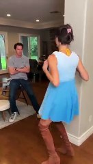 Real life transforming cinderella Dress