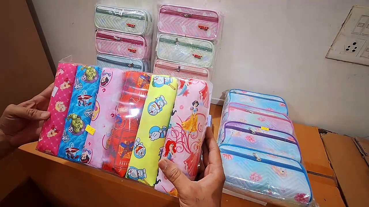 MEGA Unboxing and Review of Pouches for Girls – Unicorn Pencil Case Pouch, School Stationery Organizer kit – Multifunctional Zipper Pouch, Stationery Storage Bag, Return Gift for Kids