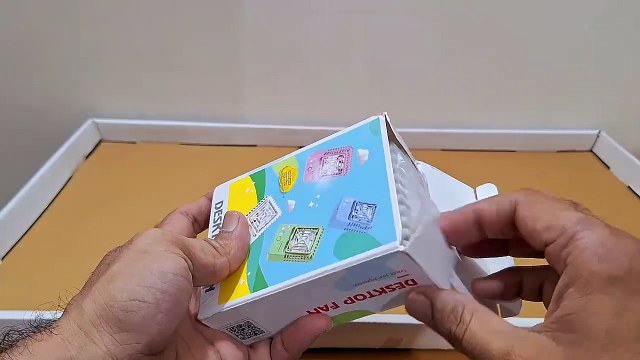 Unboxing and Review of MINI DESKTOP FAN RECHARGEABLE TABLE FAN HANDHELD FAN USB FAN DESK FAN COOLING FAN FOR HOME, OFFICE, CAR