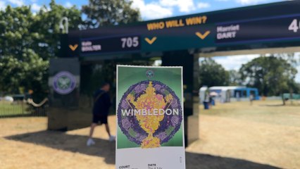 ‘I queued for Wimbledon tickets and got in!’