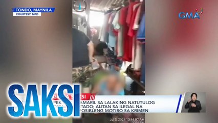 2 suspek sa pamamaril sa lalaking natutulog sa pedicab, arestado; alitan sa ilegal na water tapping, posibleng motibo sa krimen | Saksi