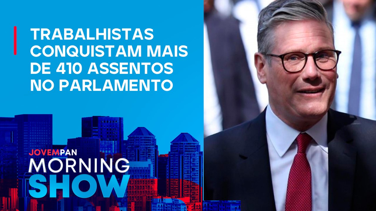 KEIR STARMER tira CONSERVADORES do PODER do Reino Unido após 14 anos