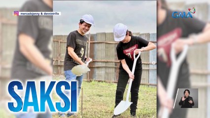 DenJen, ibinahagi ang groundbreaking ceremony ng kanilang family home; Jak Roberto, masaya para sa tagumpay ng Barda | Saksi