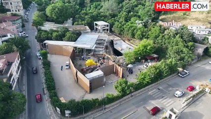 Üsküdar'da kaçak yapılar yıkıldı